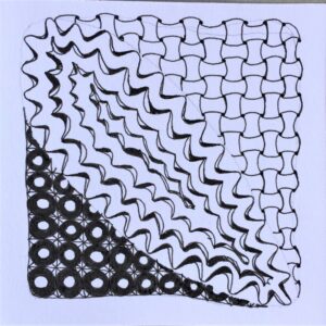 Zentangle in wording